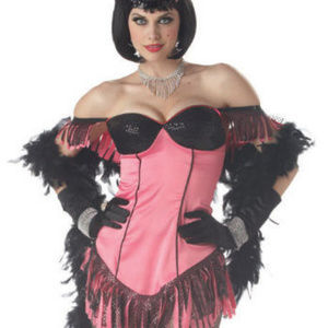 Cabaret Artist Costume Flapper Vegas Showgirl Can